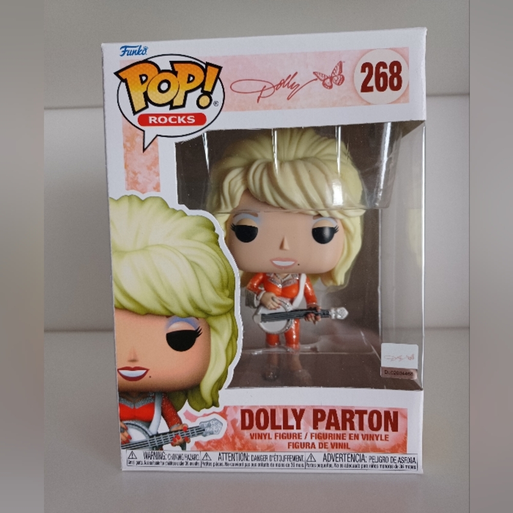 Dolly Parton 268 Country Music Vinyl Figure Funko Pop